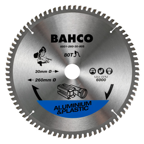7314150403103 Saeketas Bahco 300x30mm 96H -5°, alumiiniumile