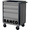7314150403813_1 Bahco E72 Tööriistakäru 5 Sahtliga, Hall