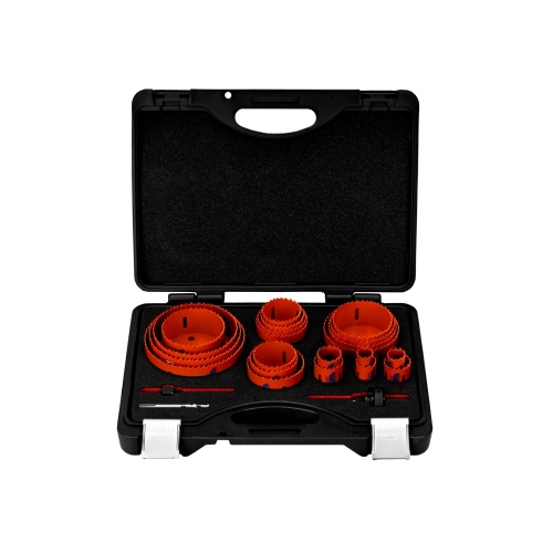 7314150421039 Bi-Metall augusaagide kmpl 20-121mm, kaks hoidikut + 1 varu juhtpuur, 25 osa