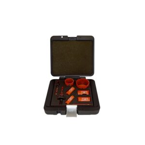 7314150425112 Bi-Metall augusaagide kmpl 19-64mm, kaks hoidikut + 1 varu juhtpuur, 9 osa