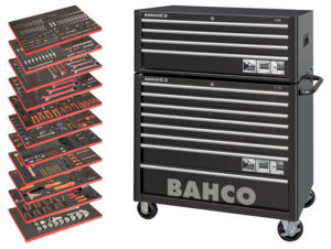 7314150437405 Tööriistakäru C75, 8 sahtliga + C85 4 sahtliga pealmine osa, 755 tööriista - MONSTER