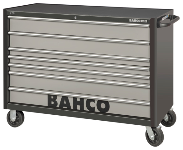 7314150439935_1 Tööriistakäru Bahco 53", 7 sahtlit, must/hall