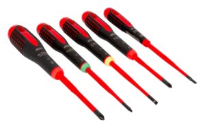 7314150470792_1 Elektriku kruvikeerajate kmpl. ERGO™ 5 osa SL 0.5,3.0 x75, 0.8 x 4.0 x100, PH1,2, T10