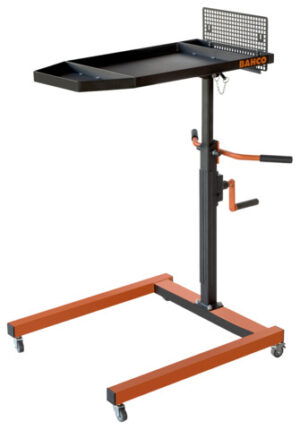 7314150477678 Reguleeritava kõrgusega ratastel töölaud