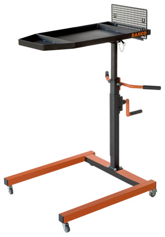 7314150477678 Reguleeritava kõrgusega ratastel töölaud