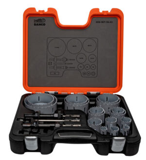 7314150487349_1 Carbide Tipped Holesaw Sets for Stainless Steel 16 mm-114 mm - 20 Pcs