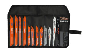 7314150511488 Tiigersae terade komplekt Bahco Sandflex bimetall 12 osa Bahco, metallile