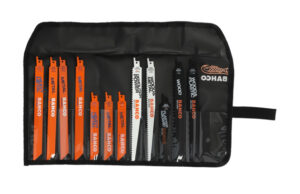 7314150511501 Tiigersae terade komplekt Bahco Sandflex bimetall 12 osa Bahco, metallile ja puidule