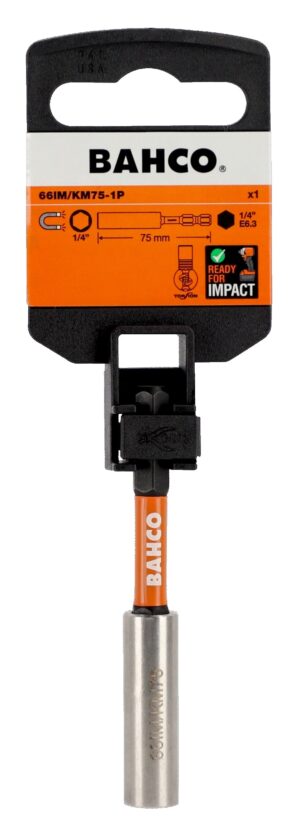 7314150550012 Magnethoidik 75mm, Impact, 1/4", 1tk