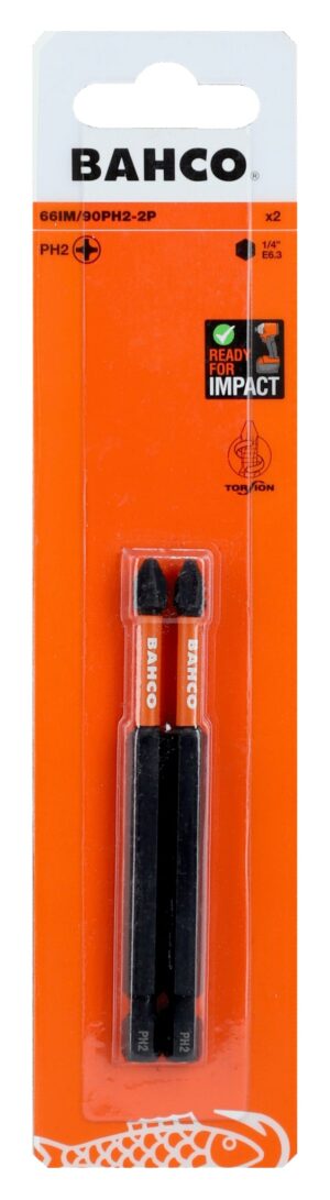 7314150550296 Otsakud 66IM PH2 90mm Impact, 2tk