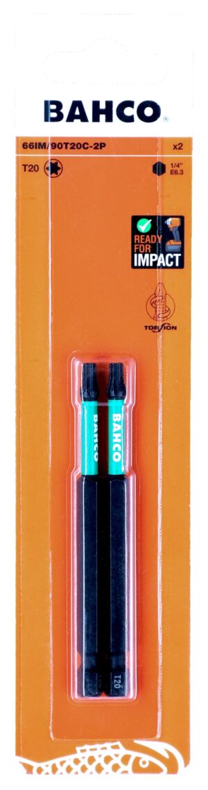 7314150550395 Otsakud 66IM T20 90mm Impact, 2tk