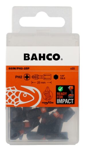 7314150550777_1 Otsakud 66IM PH2 25mm Impact, 25tk