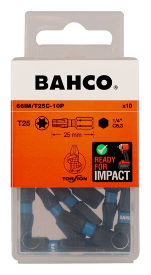 7314150550999 Otsakud 66IM T25 25mm Impact, 10tk