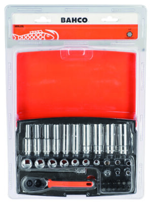 7314150557479_1 Padrunite 4-13mm ja otsakute PH,HEX,TORX kmpl. 1/4" 37 osa jaepakend