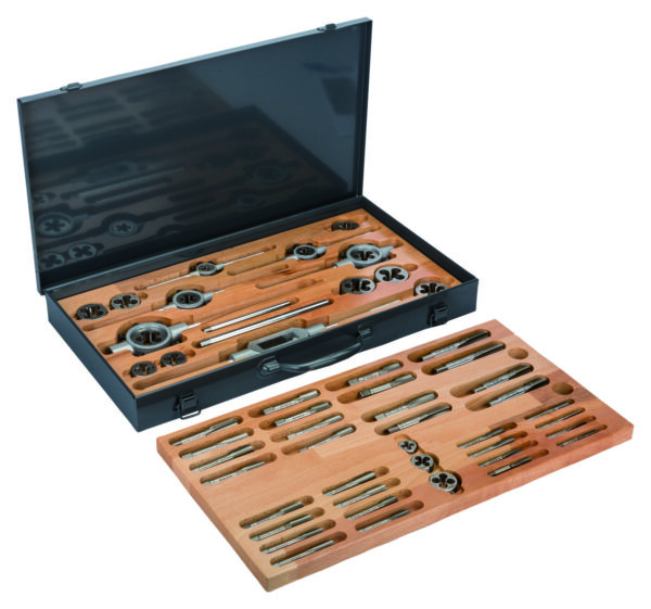 7314151041120 Thread cutting tool set 54 Pcs