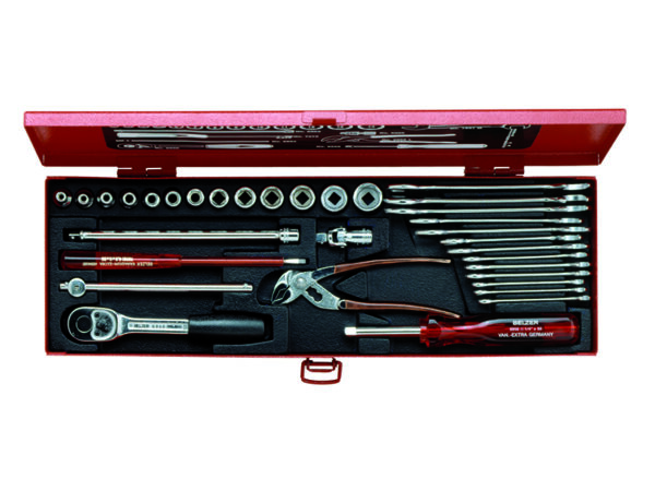 7314151088262 Padrunite, liliputvõtmete ja tööriistade kmpl 1/4"