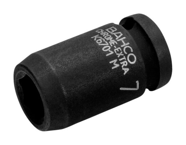 7314151811891 Kuuskant löökpadrunvõti K6701M 12mm, 1/4"