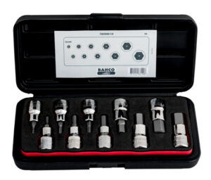 7314151831448 Kuuskantvõtmete kmpl 10 osa 5-19mm 1/2"