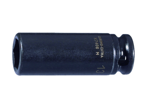 7314151844493 Kuuskant pikk löökpadrunvõti K7406M 17mm, 3/8"