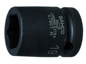 7314151845247 Kuuskant löökpadrunvõti K7801M 9mm, 1/2"