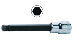 7314153002075 Kuulpea kuuskant padrunotsak 7409BH 4mm, 3/8"