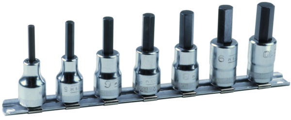 7314153003256 Kuuskant padrunotsakute 7409MR kmpl 3-10mm 3/8" 7 osa