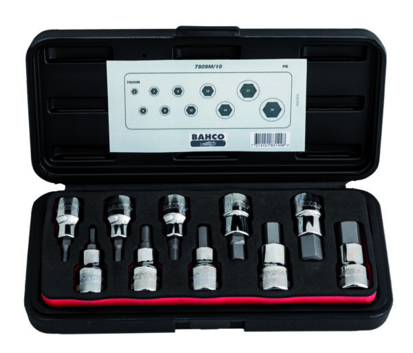 7314153003560 Kuuskant padrunotsakute kmpl tollmõõdus 3/16"-5/8" 10 osa 1/2" saba