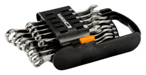 7314153013347 Lehtsilmusvõtmete 111M kmpl. 8-19mm 12 osa plastikust hoidikus