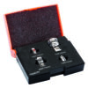 7314153014658 Narre-lehtsilmusvõtmete adapterite kmpl 4 osa (10mm-1/4", 13mm-3/8", 19mm-1/2", 10mm-1/4" kuuskant otsakutele)