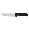 7391846007722_1 Wide Butcher Knife 7145UG 6½""/161mm Stiff, 10pcs/box Black