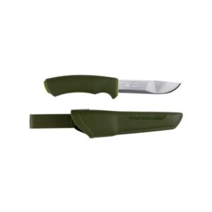 7391846016236 Morakniv Bushcraft Forest nuga – 2.5 mm roostevabast terasest tera, roheline käepide
