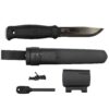7391846025726_1 Morakniv Garberg matkanuga BlackBlade™, ellujäämiskomplektiga (C) must