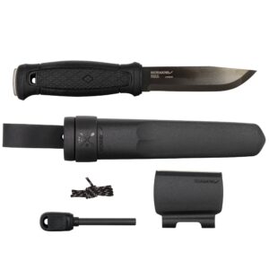 7391846025726_1 Morakniv Garberg matkanuga BlackBlade™, ellujäämiskomplektiga (C) must