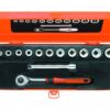 7420re Socket set Ergo3/8"