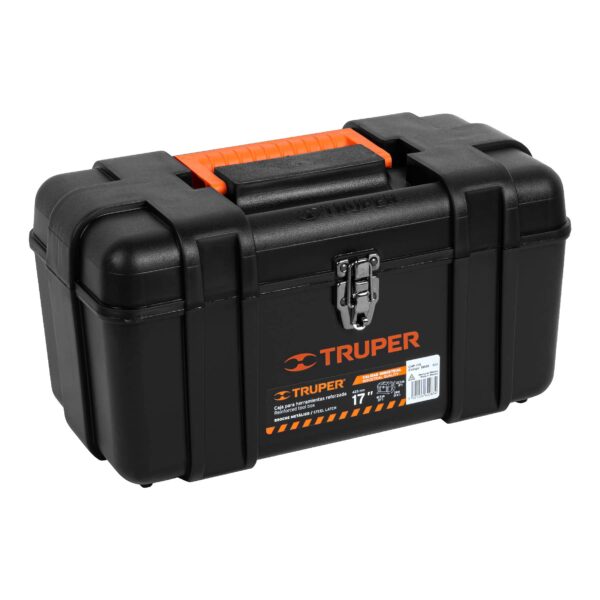 7501206622834 Plastikust tööriistakohver metallist lukustitega, 432x241x229mm Truper®