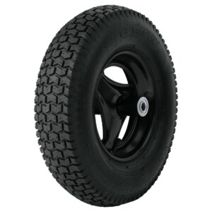 7501206691052_1 Tugevdatud pneumaatiline käruratas, 41x10cm koos võlli ja 1x kuullaagritega Truper®