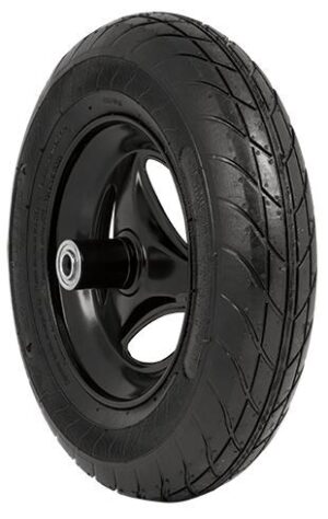 7501206691069 Tugevdatud pneumaatiline käruratas kaherattalistele mudelitele, 41x10cm koos võlli ja 1x kuullaagritega Truper®