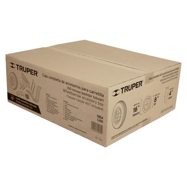 7501206692394 16" õhukummiga ratas ja tarvikud Truper®