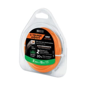 7506240638780 Truper tugevdatud kandiline trimmeri jõhv 2.0mm/15m