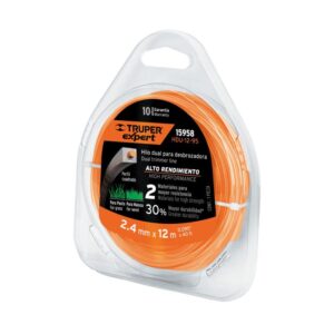 7506240638797 Truper tugevdatud kandiline trimmeri jõhv 2.4mm/12m