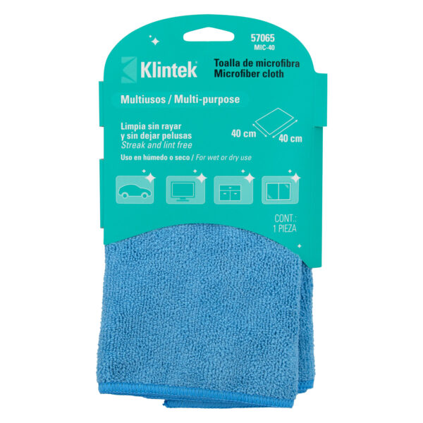 7506240653776_1 Mikrofiiber rätik 40x40cm Klintek®