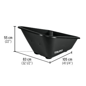 7506240678205 Plastikust asendusvann kärule TP-8 Truper®