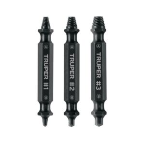 7506610206007_1 Murdunud kruvide ja poltide väljakeeramise komplekt, 3tk Truper®