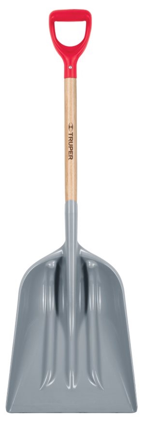 755625006011 Kühvel ABS plastikust. Puidust varre ja D-käepidemega Truper®