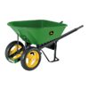 755625044471 John Deere 120L professionaalne kaherattaline käru paksust metallist vanniga