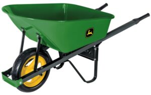 755625044488 John Deere 100L professionaalne käru paksust metallist vanniga