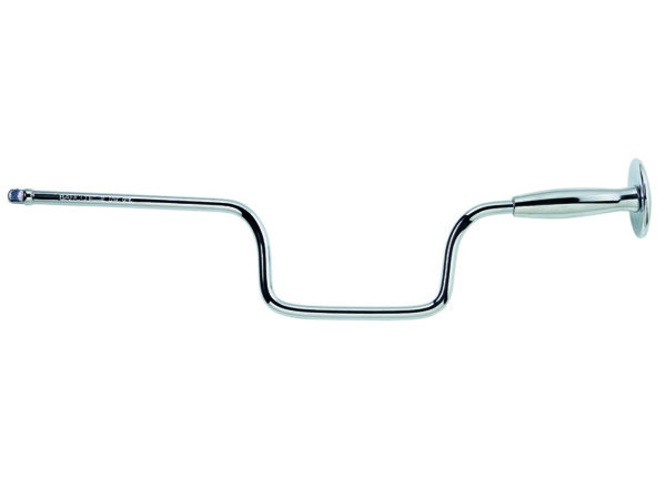 7752 Väntkäepide pöörleva terasest käepidemega 435mm 3/8"