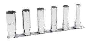 7806MD Pikkade kaksteistkant padrunvõtnete kmpl 7805DM 10-22mm 1/2" 6 osa siinil