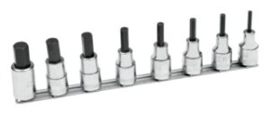 7808HM Kuuskant padrunotsakute 7809M kmpl siinil 4-14mm 8 osa 1/2"