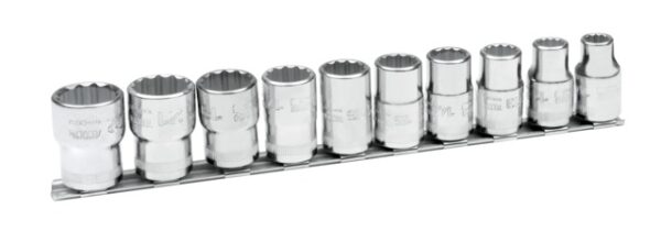 7810MB Kaksteiskant padrunvõtmete 7800DM kmpl siinil 10-22mm 10 osa 1/2"